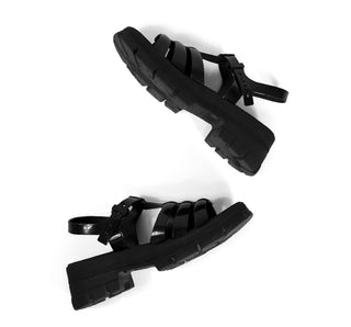 2783 Ulan Sandalia Plastico Negro
