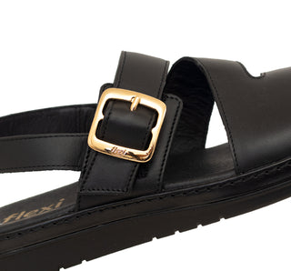 100237 Flexi Sandalia Piel Negro