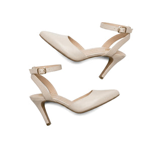 104526 Flexi Zapatilla media Piel Beige