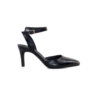 104526 Flexi Zapatilla media Piel Negro