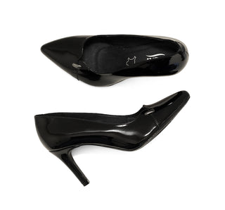 104532 Flexi Zapatilla alta Charol Negro charol