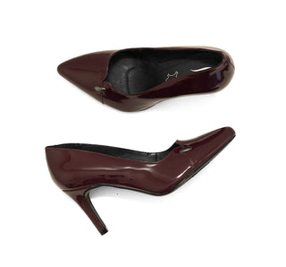 104532 Flexi Zapatilla alta Charol Vino