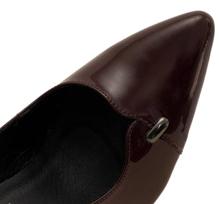104532 Flexi Zapatilla alta Charol Vino