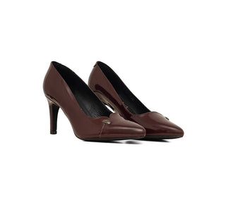 104532 Flexi Zapatilla alta Charol Vino