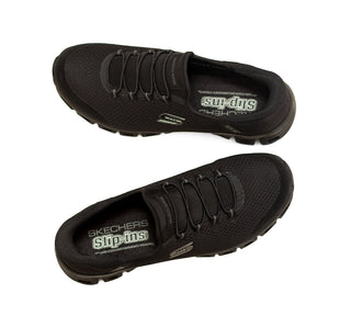 104547 Skechers Tenis Textil Negro