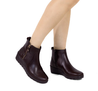 104827 Flexi Botin Piel Cafe