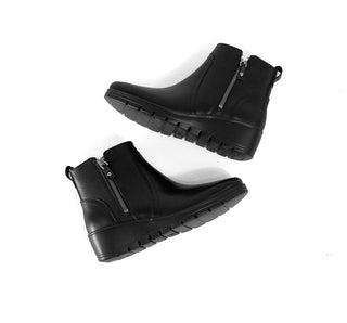 104827 Flexi Botin Piel Negro