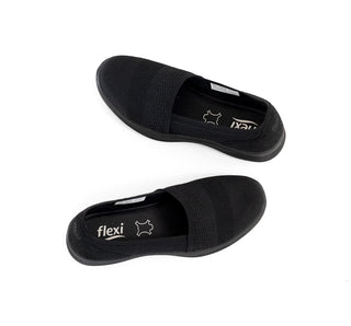 104935 Flexi Tenis Textil Negro