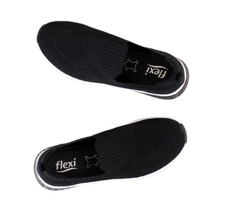 105126 Flexi Tenis Textil Negro