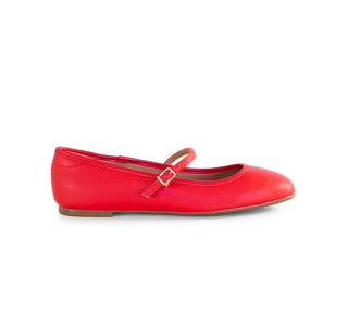 1432.101 Vizzano Flats Pelica/pele strech Rojo