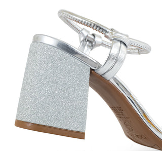 8436.213 Beira rio Sandalia Metalizado Plata