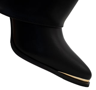 2409106 Emporio Botin Sintético Negro