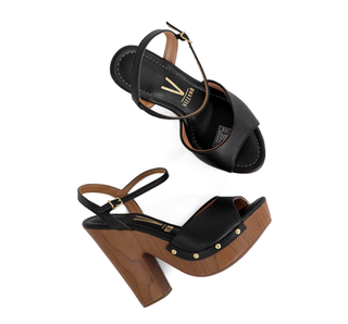 6281.847 Vizzano Sandalia Pelica/pele strech Negro