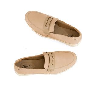 109403 Flexi Mocasin Piel Beige