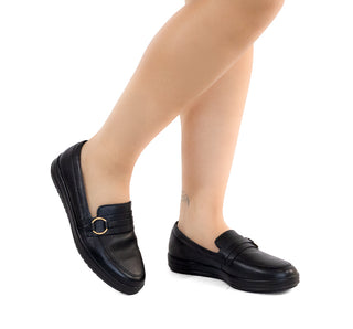109408 Flexi Cerrado Piel Negro