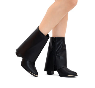 2409106 Emporio Botin Sintético Negro