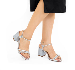 8436.213 Beira rio Sandalia Metalizado Plata