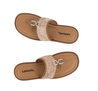 111016 Garrapata Sandalia Sintético Camel