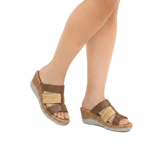 113327 Flexi Sandalia Textil Tan