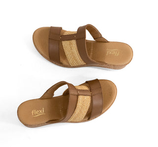 113327 Flexi Sandalia Textil Tan