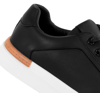 QJ202311-2 Garrapata Tenis Sintético Negro