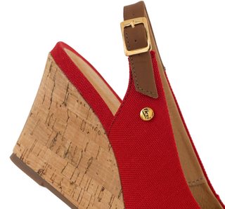 129605 Flexi Sandalia Sintético Rojo