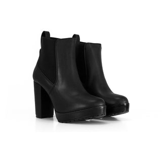 8-5566 Sarah studio Botin Reno Negro