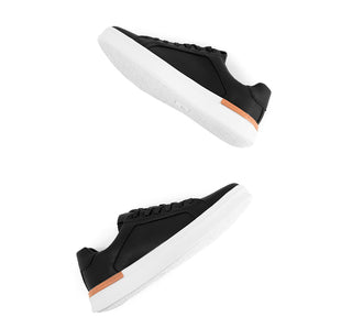 QJ202311-2 Garrapata Tenis Sintético Negro