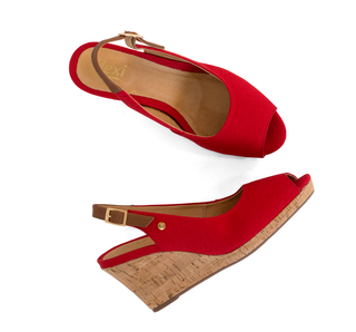 129605 Flexi Sandalia Sintético Rojo