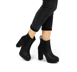 8-5566 Sarah studio Botin Reno Negro