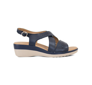 116024 Flexi Sandalia Piel Azul marino