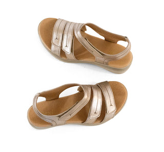 116026 Flexi Sandalia Piel Oro rosa