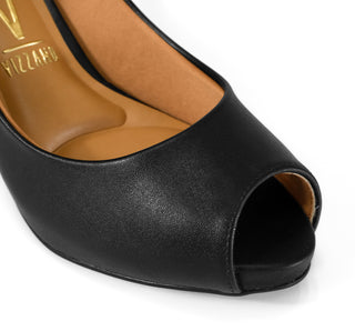 1840.300 Vizzano Zapatilla media Pelica/pele strech Negro