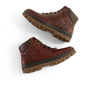 116802 Flexi Botin Piel Vino