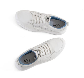 117205 Flexi Tenis Piel Blanco