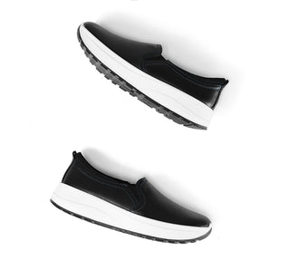 117207 Flexi Tenis Piel Negro