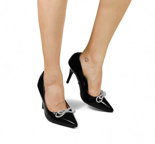 1184.1161 Vizzano Zapatilla alta Verniz premium Negro