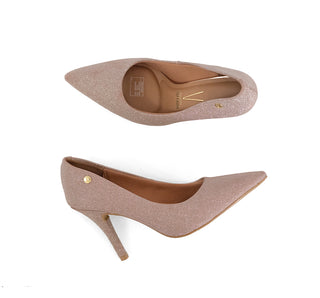 1184.1101 Vizzano Zapatilla alta Tela shine paris Oro rosa