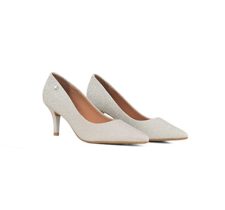 1185.702 Vizzano Zapatilla baja Tela shine paris Plata