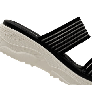 FDM170-5 Garrapata Sandalia Sintético Negro