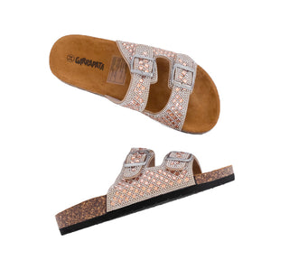 311008 Garrapata Sandalia Sintético Oro rosa