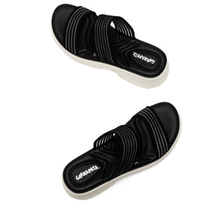 FDM170-5 Garrapata Sandalia Sintético Negro