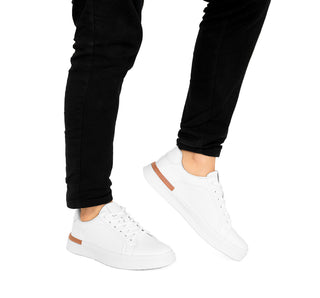 QJ202311-2 Garrapata Tenis Sintético Blanco