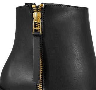 12301 Ambishoes Botin Sintético Negro