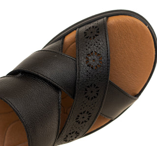 124214 Flexi Sandalia Piel Negro