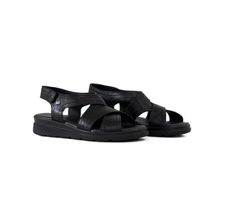 124215 Flexi Sandalia Piel Negro