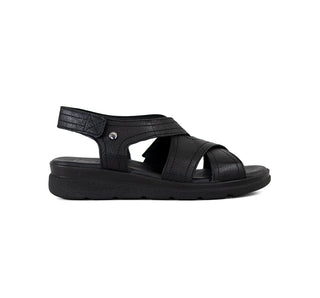 124215 Flexi Sandalia Piel Negro