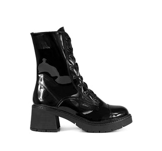 648801 Ozono Bota Charol Negro