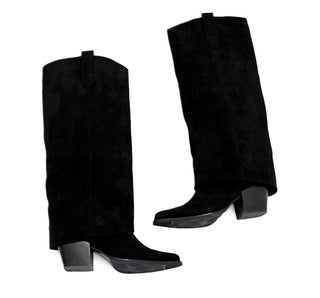 2509063101 Garrapata Bota Textil Negro