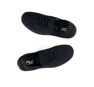 125606 Flexi Tenis Textil Negro
